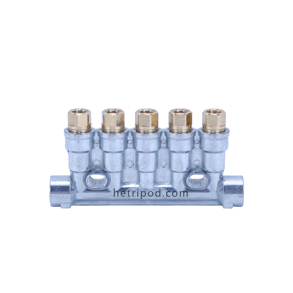 Distribuidor de aceite volumétrico de dosificador 